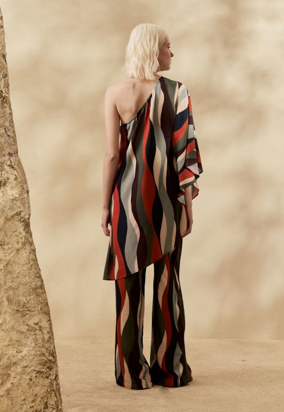 Calça Estampada Cordilheira Vista Traseira