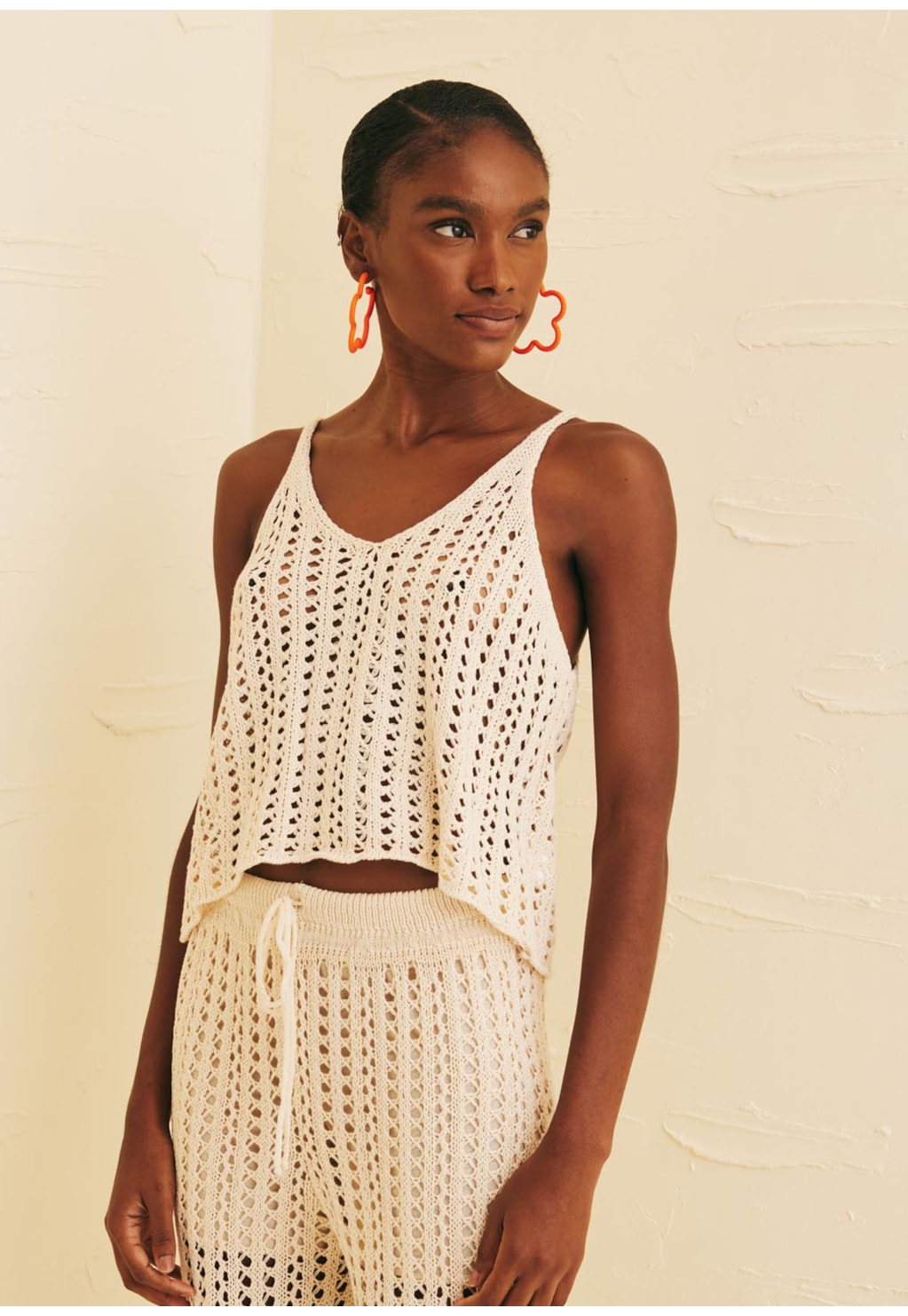 Calça Estilo Crochê