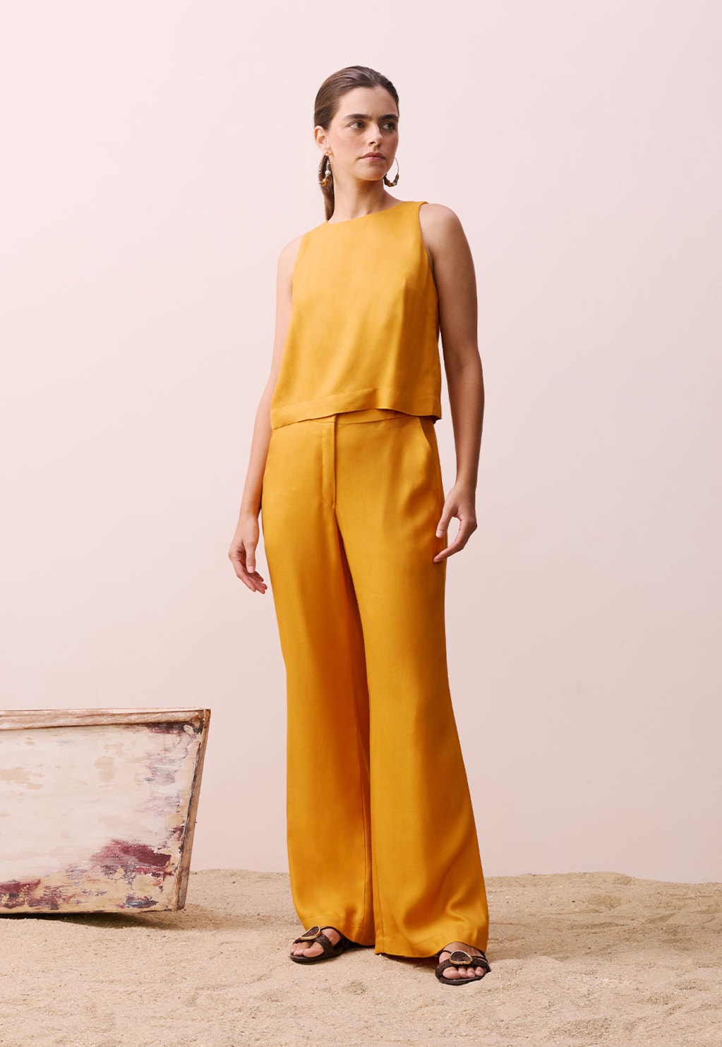 Calça Flare Alfaiataria