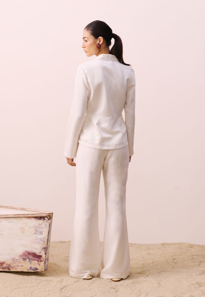 Calça Flare Caimento Sofisticado