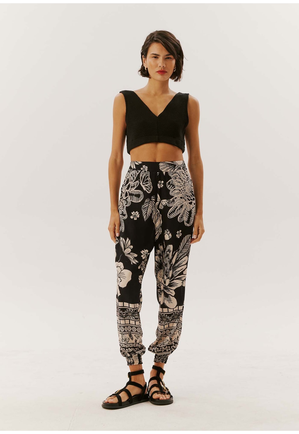 Calça Jogger Estampada Pradaria