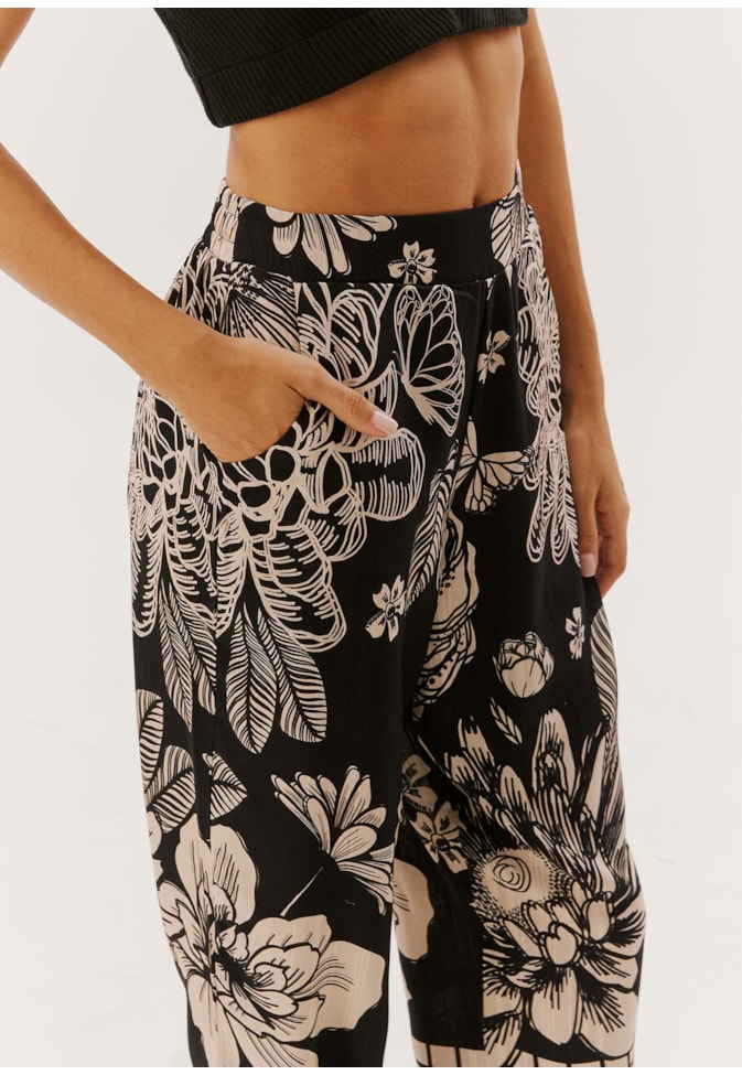 Calça Jogger Estampada Pradaria