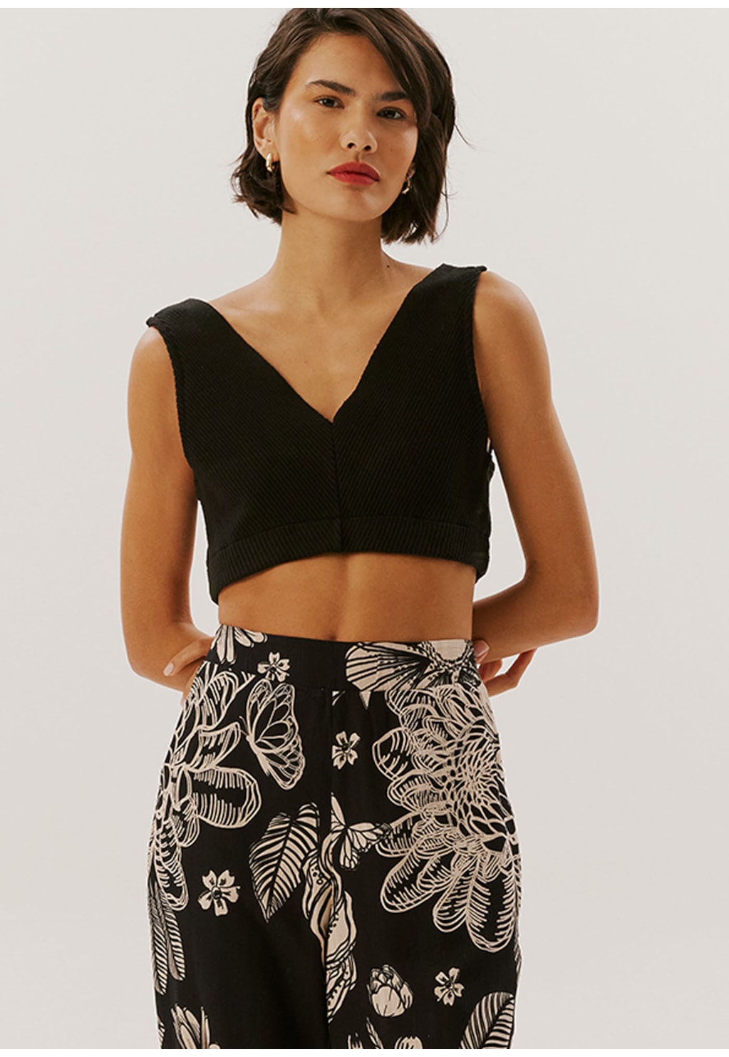 Calça Jogger Estampada Pradaria