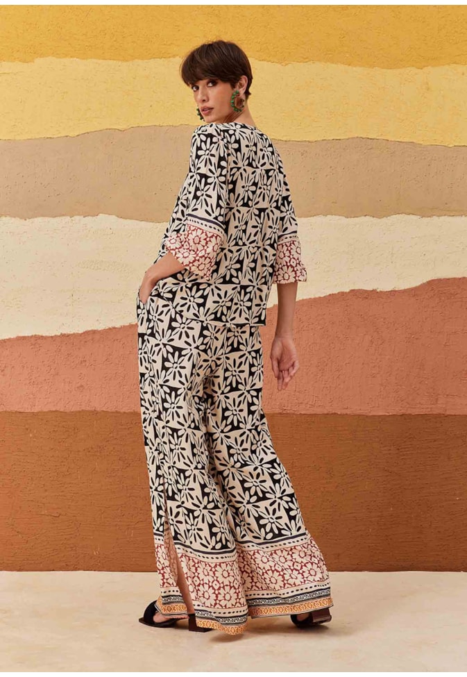 Calça Loungewear Estampada Salta