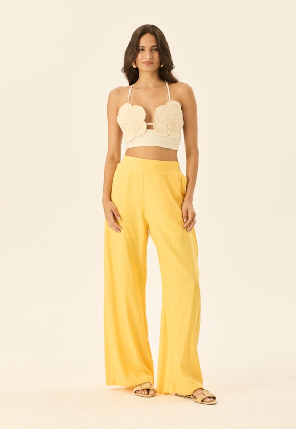 Calça Pantalona Vista Frontal