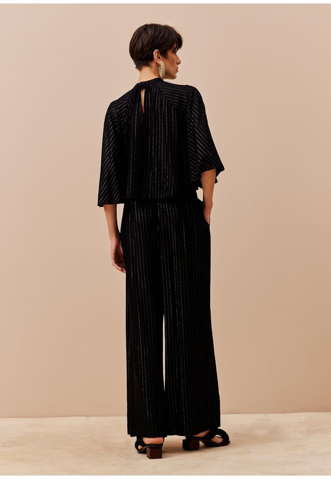 Calça Pantalona Ampla Cós