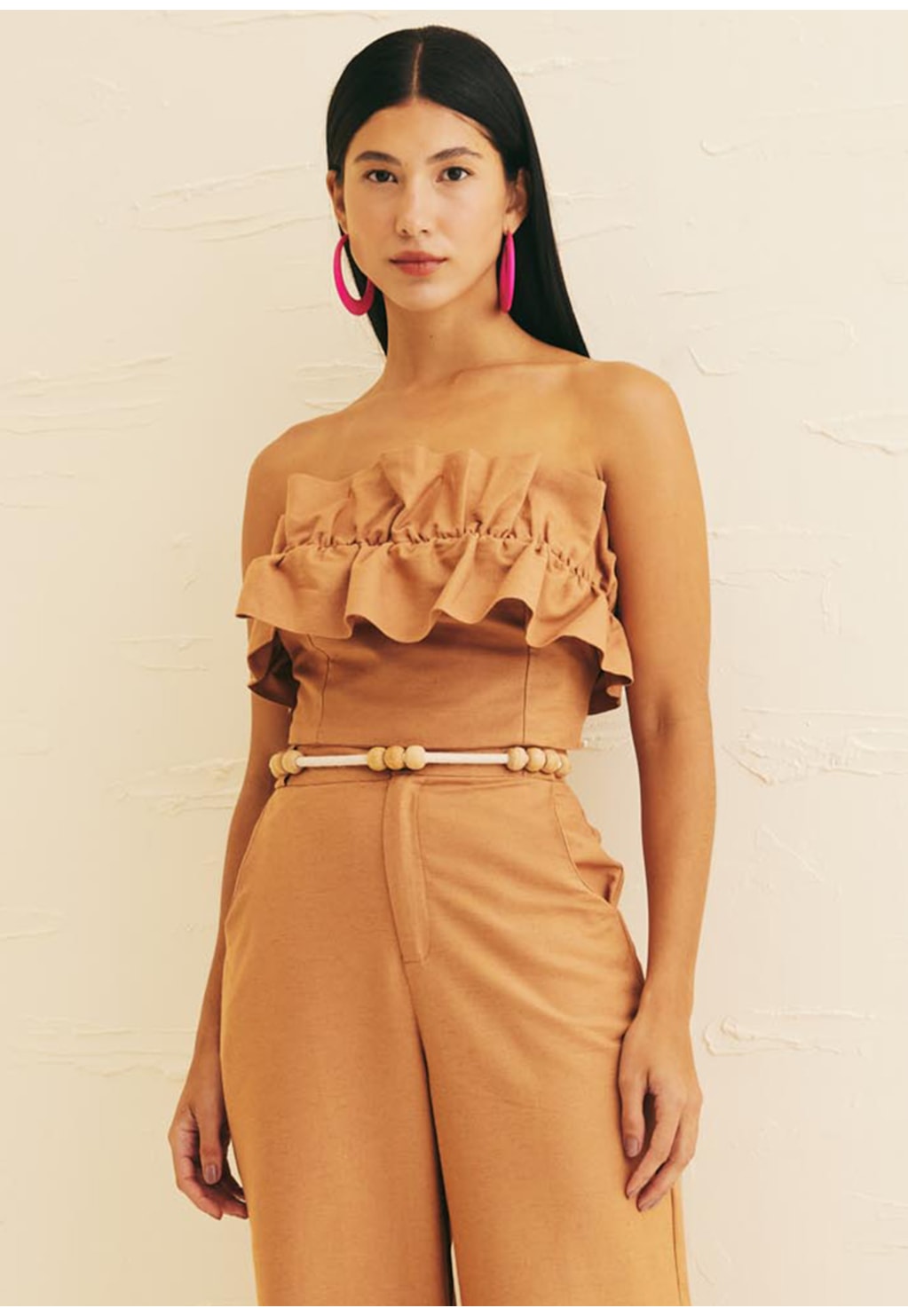 Calça Pantalona Bolso