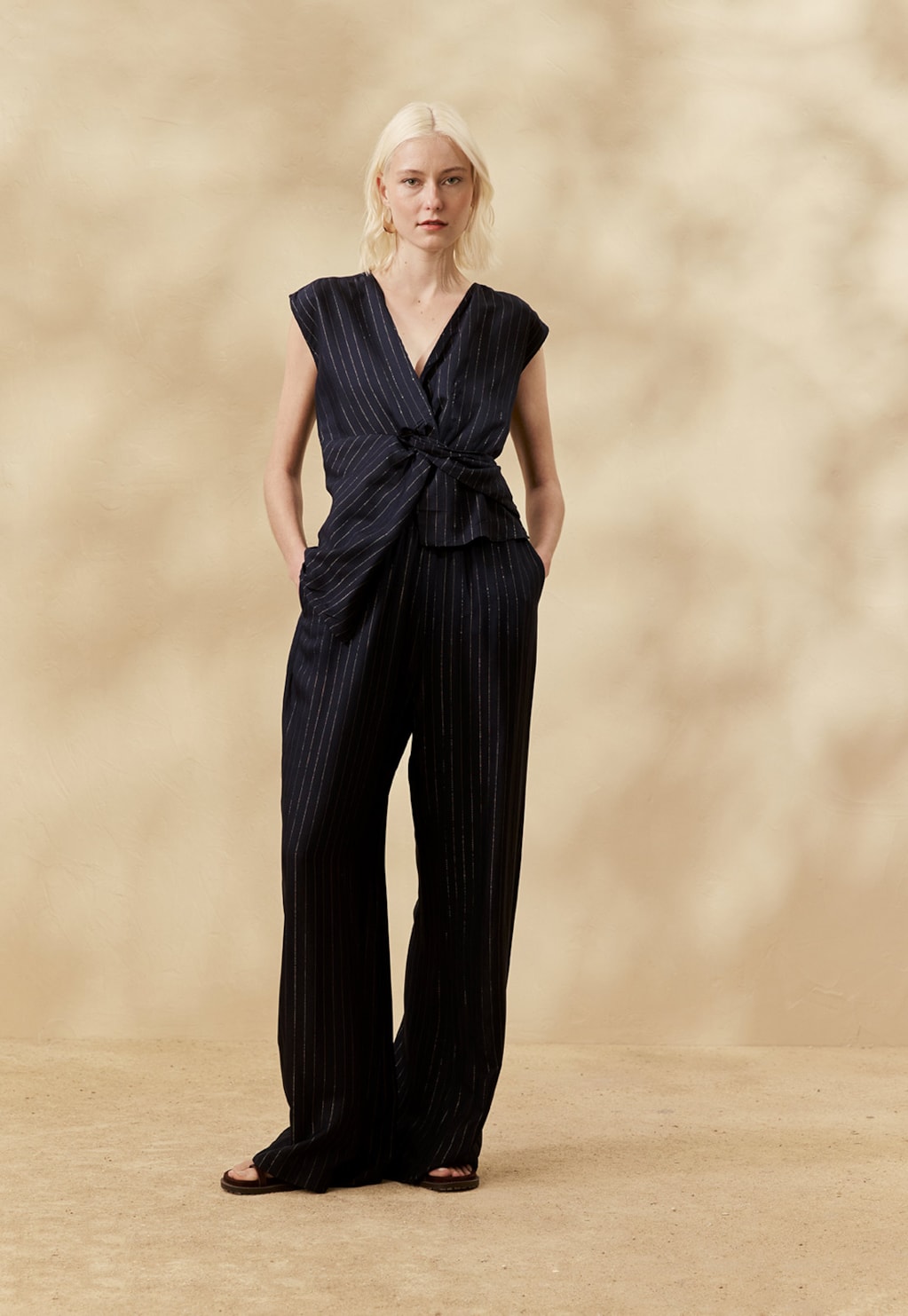 Calça Pantalona Cós Elastico