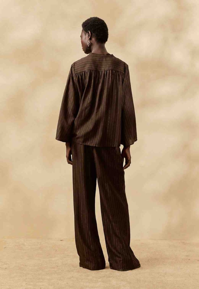 Calça Pantalona Cós Elastico