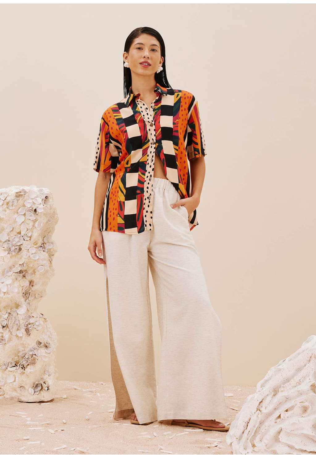 Calça Pantalona Despojada