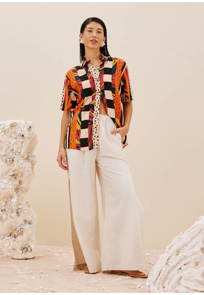 Calça Pantalona Despojada