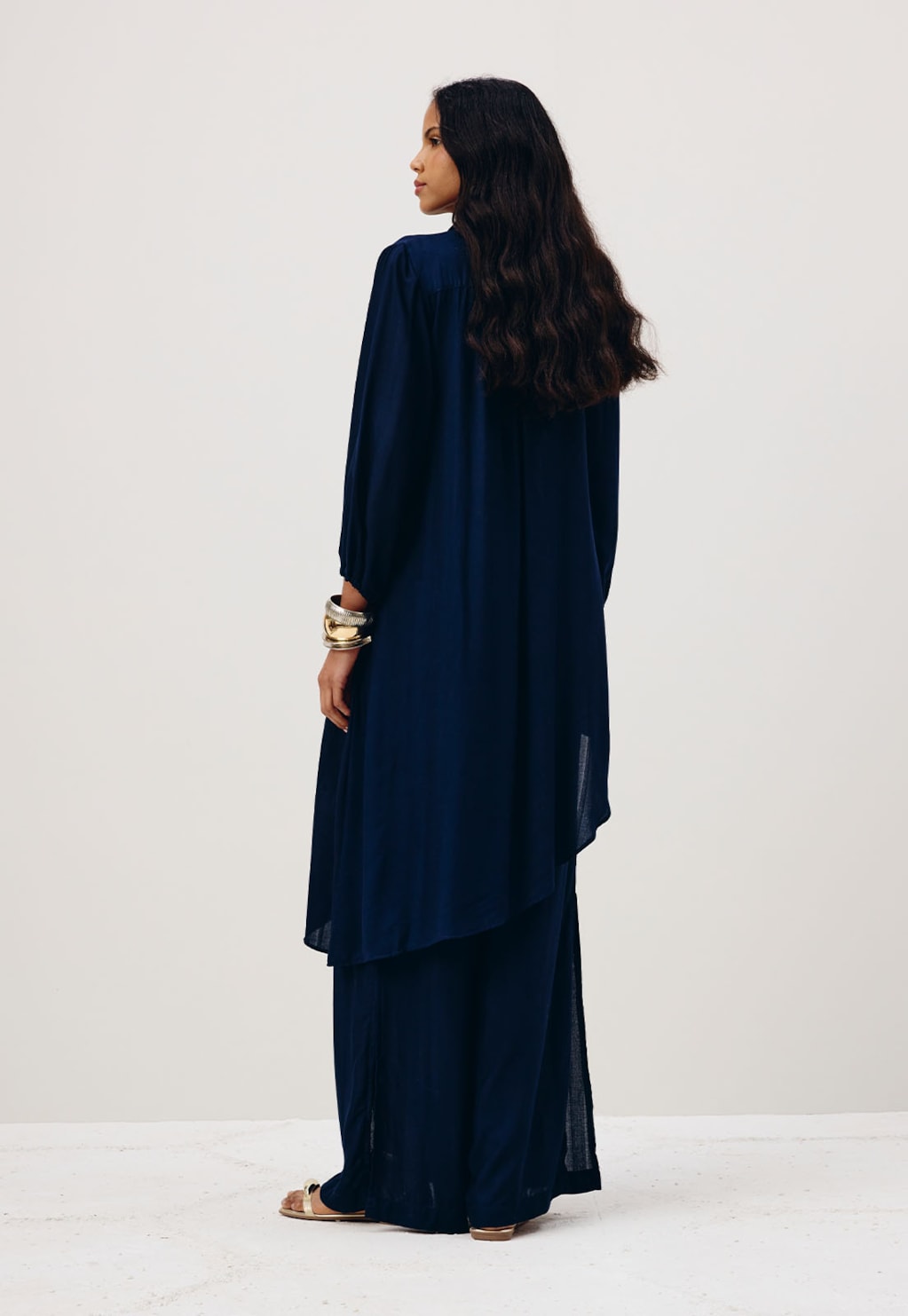 Calça Pantalona Elástico