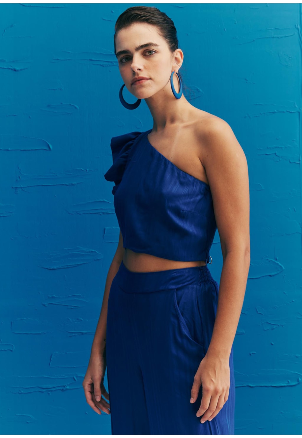 Calça Pantalona Fendas