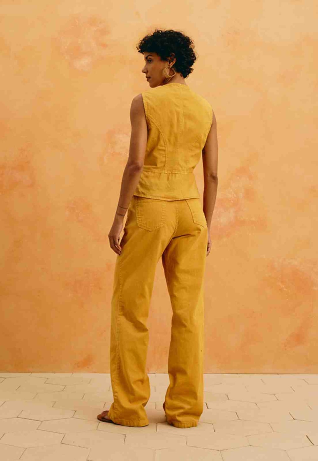 Calça Sarja Lisa
