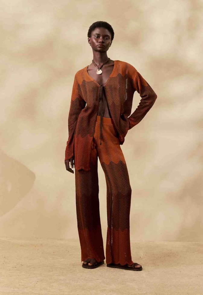 Calça Tricot Degradê