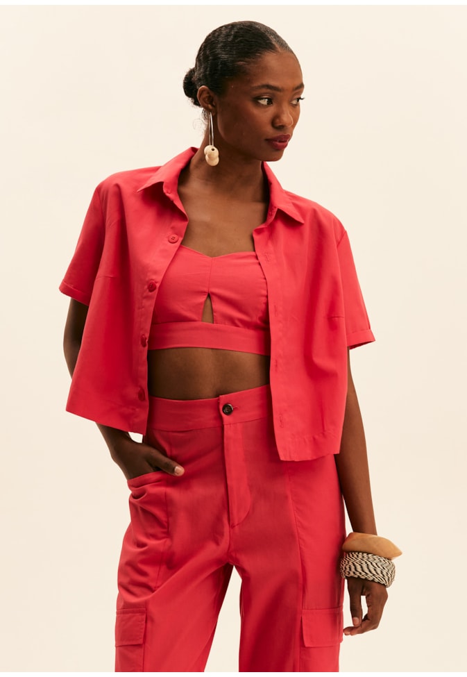 Camisa Cropped Lisa