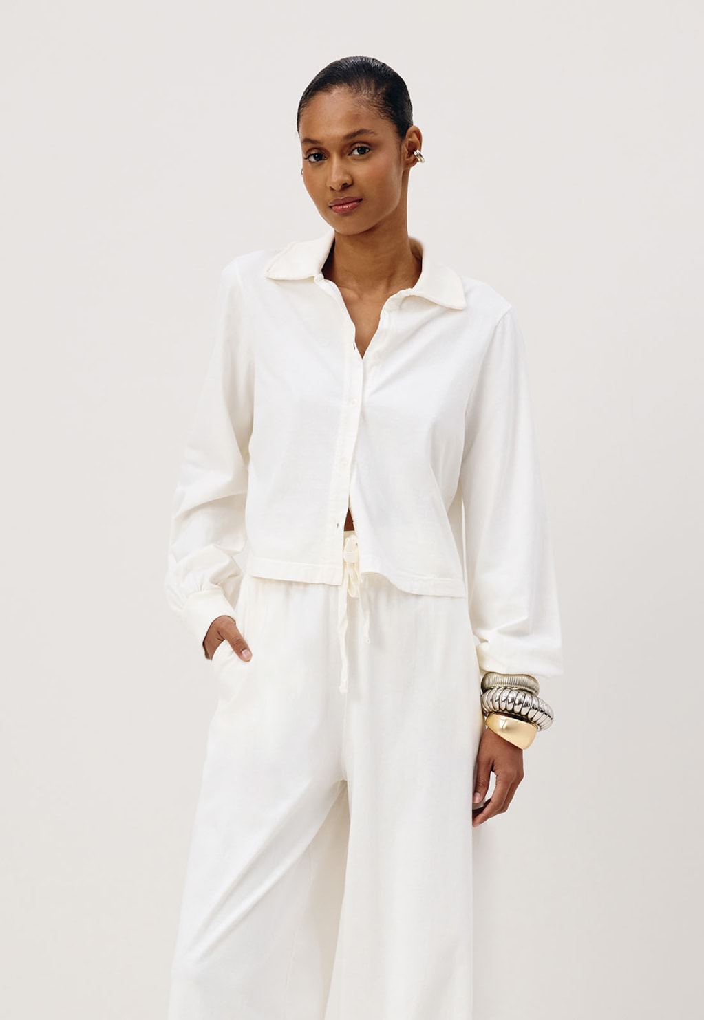 Camisa Detalhe Ribana