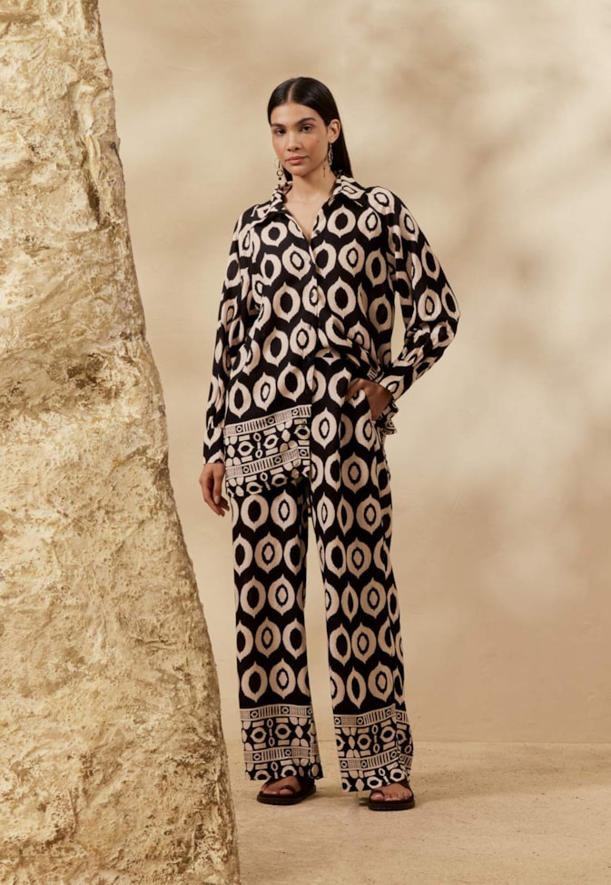 Camisa Estampada Cacau Peruano