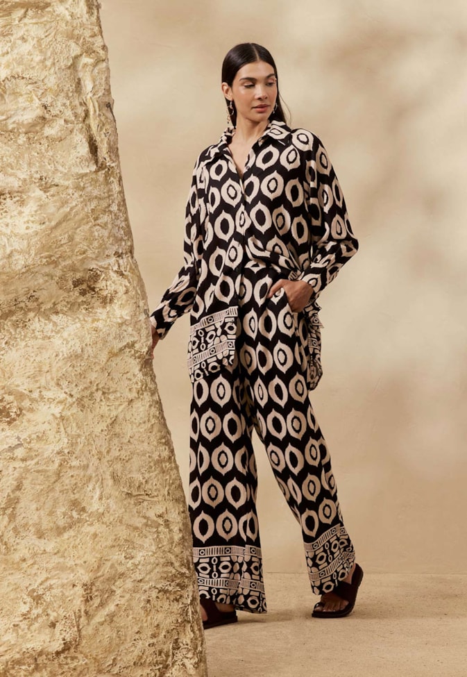 Camisa Estampada Cacau Peruano