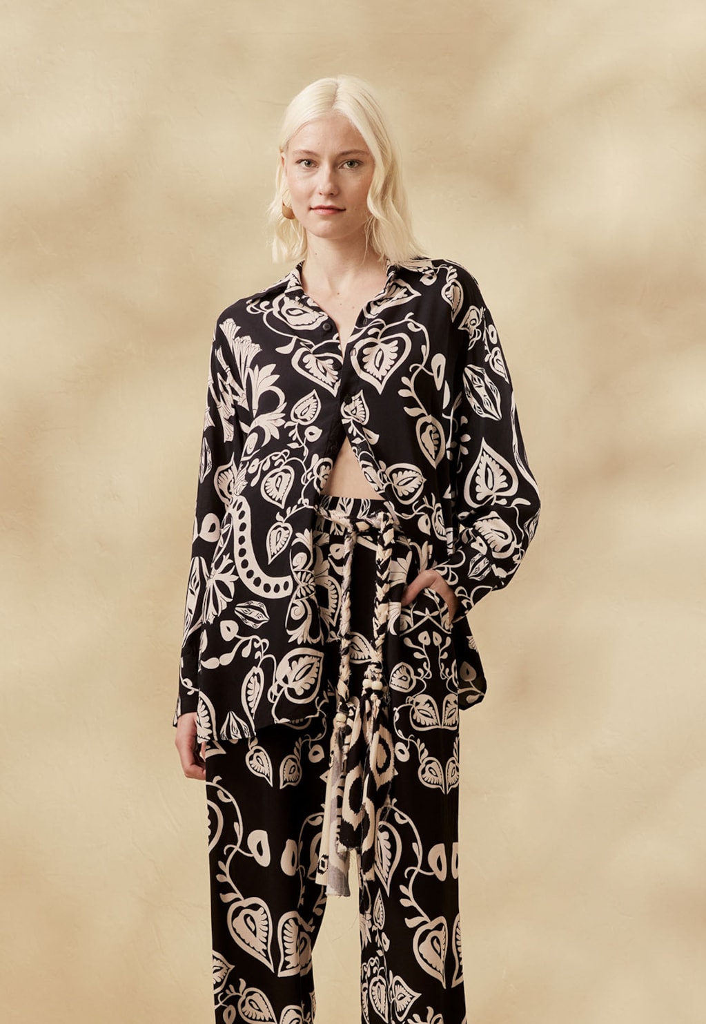 Camisa Estampada Cacau Rei