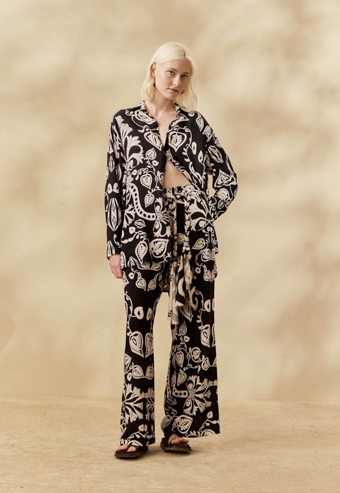 Camisa Estampada Cacau Rei