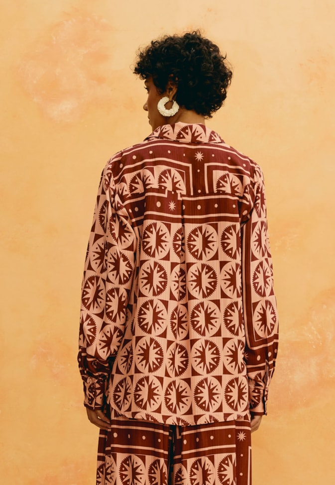 Camisa Estampada Sol Y Sombra