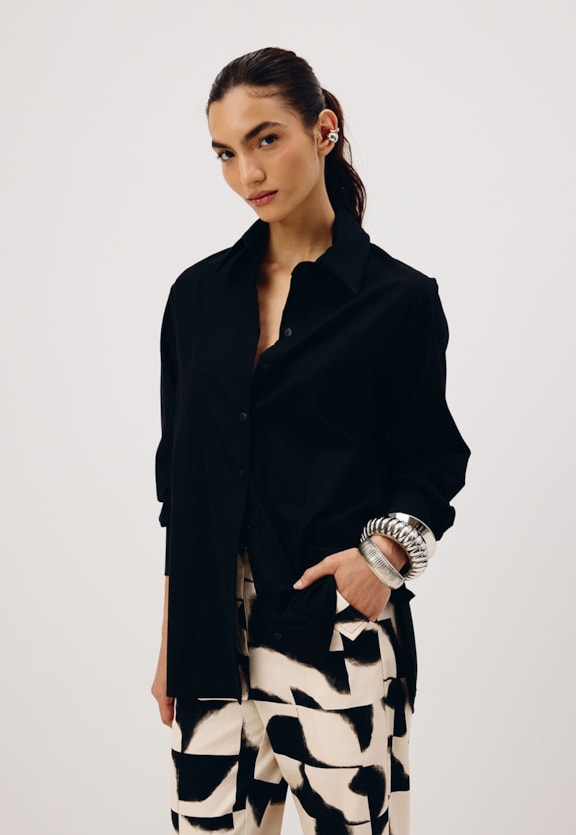 Camisa Oversized Vista Frontal