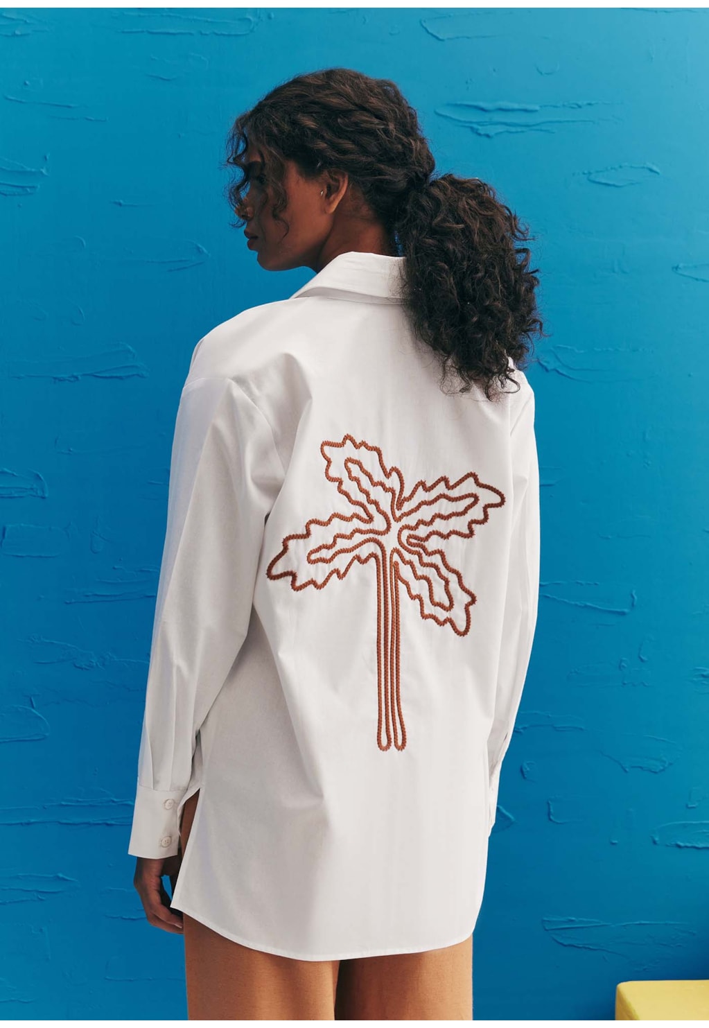 Camisa Oversized Bordado