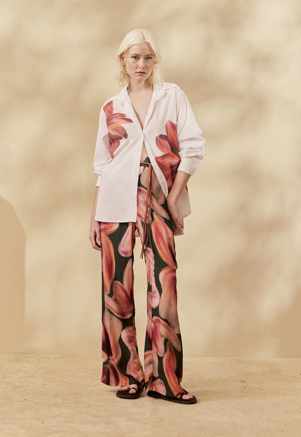 Camisa Oversized Floral