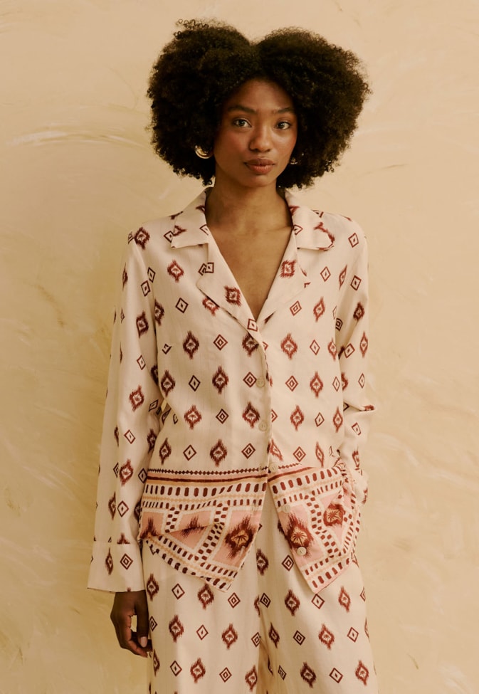 Camisa Pijama Estampada Coité