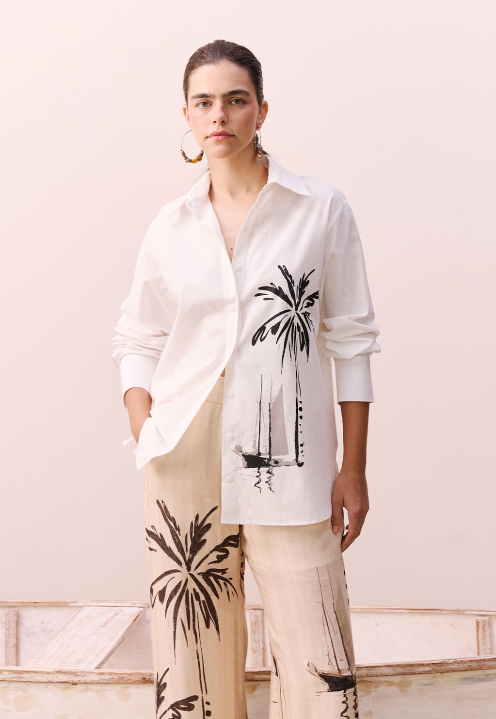 Camisa Silk Oversized