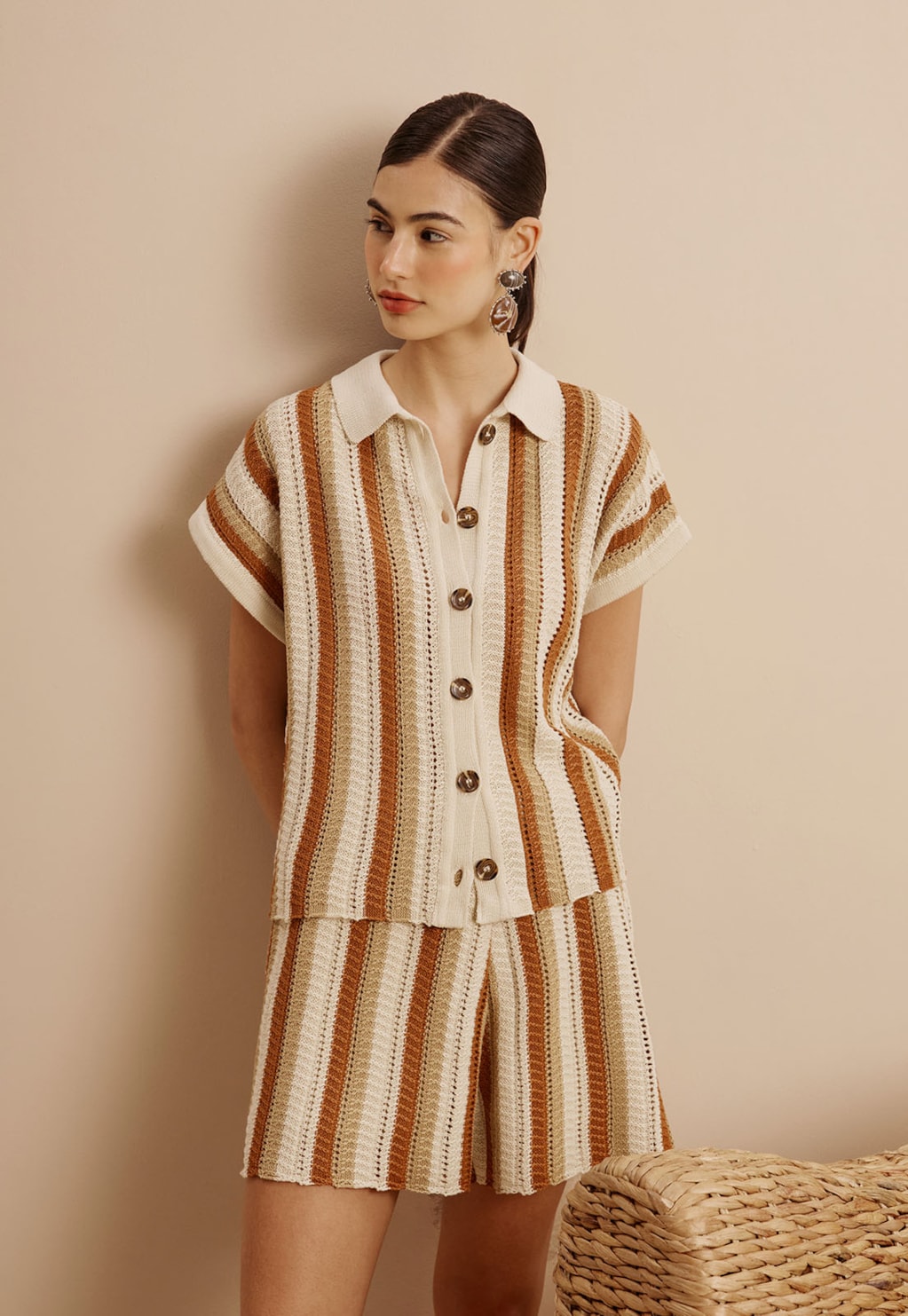 Camisa Tricot Listras