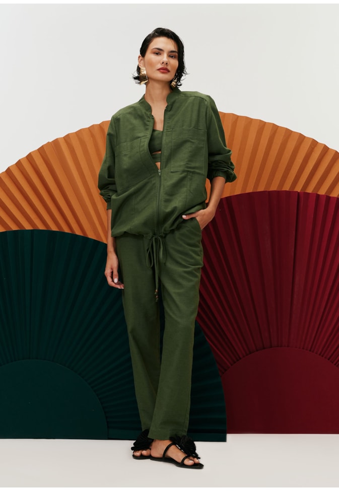 Casaco Alongado Max Bolso