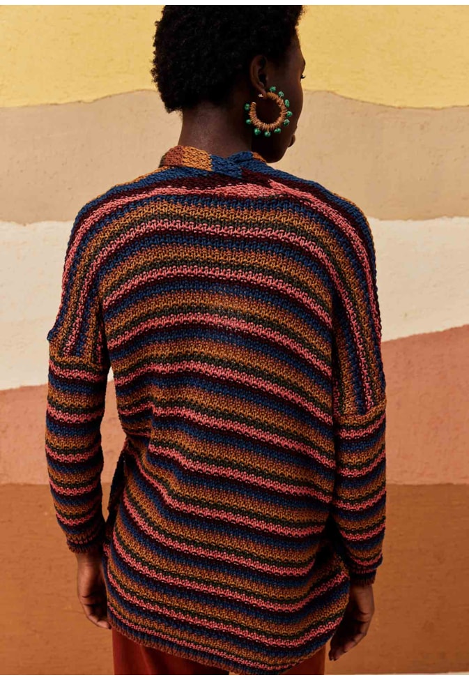 Casaco Casulo Listrado