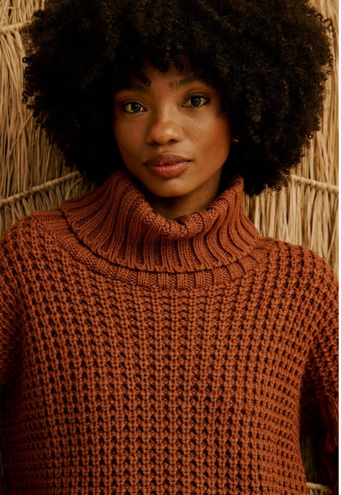 Casaco em Tricot Oversized