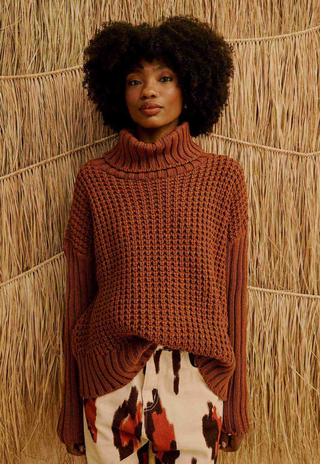 Casaco em Tricot Oversized