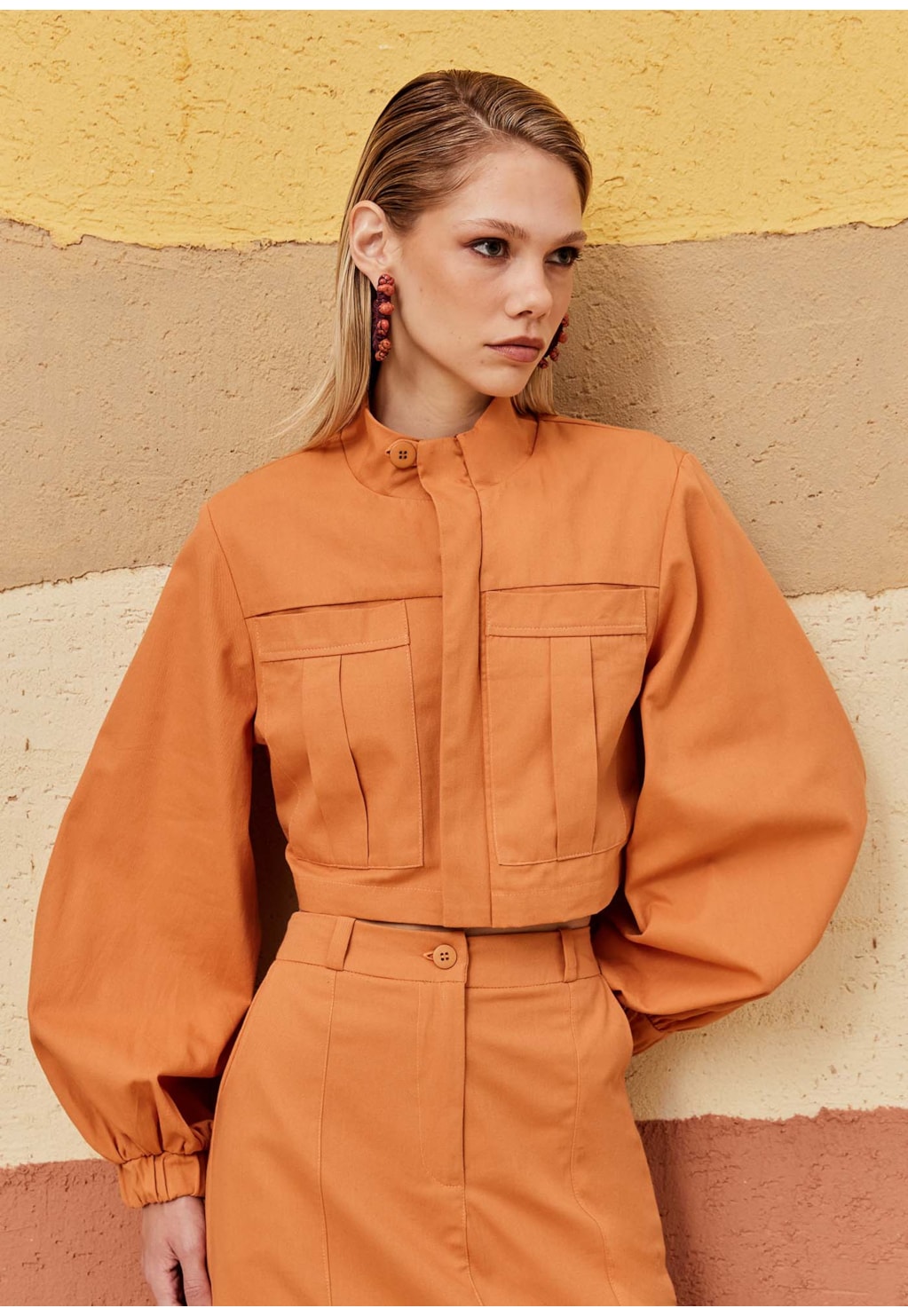 Casaco Manga Bufante