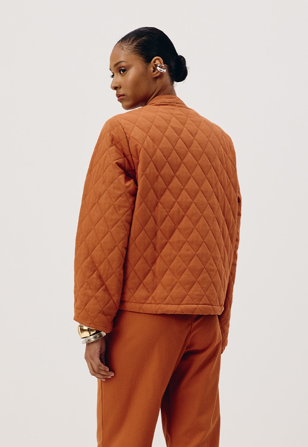 Casaco Puffer Matelassê