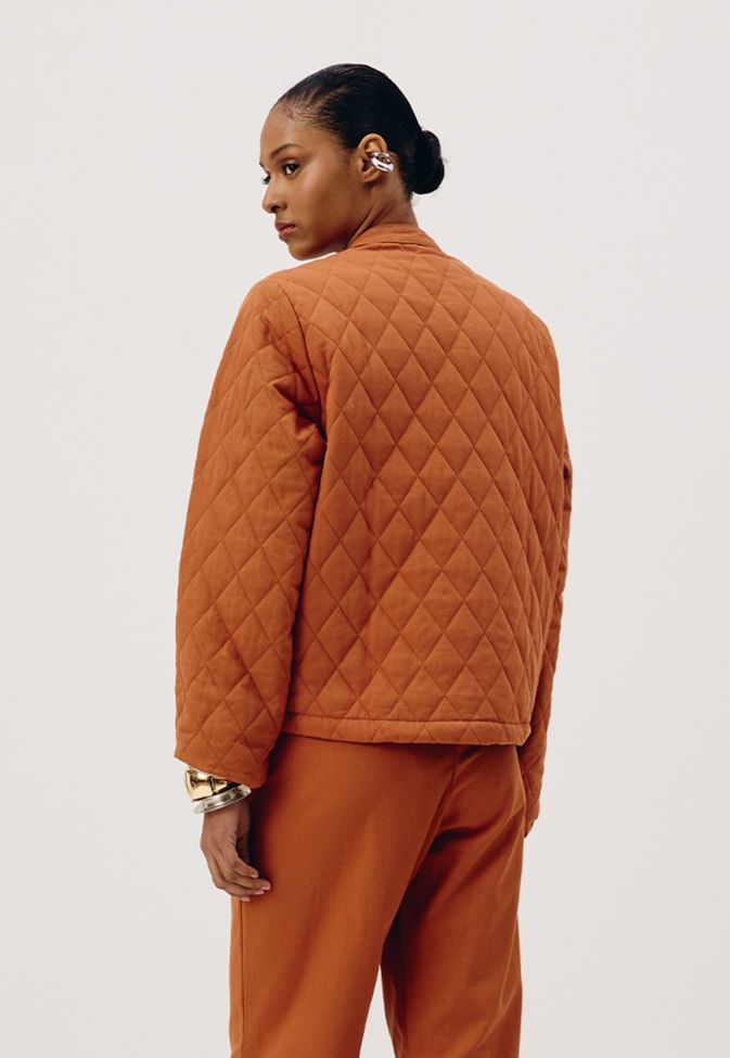 Casaco Puffer Matelassê