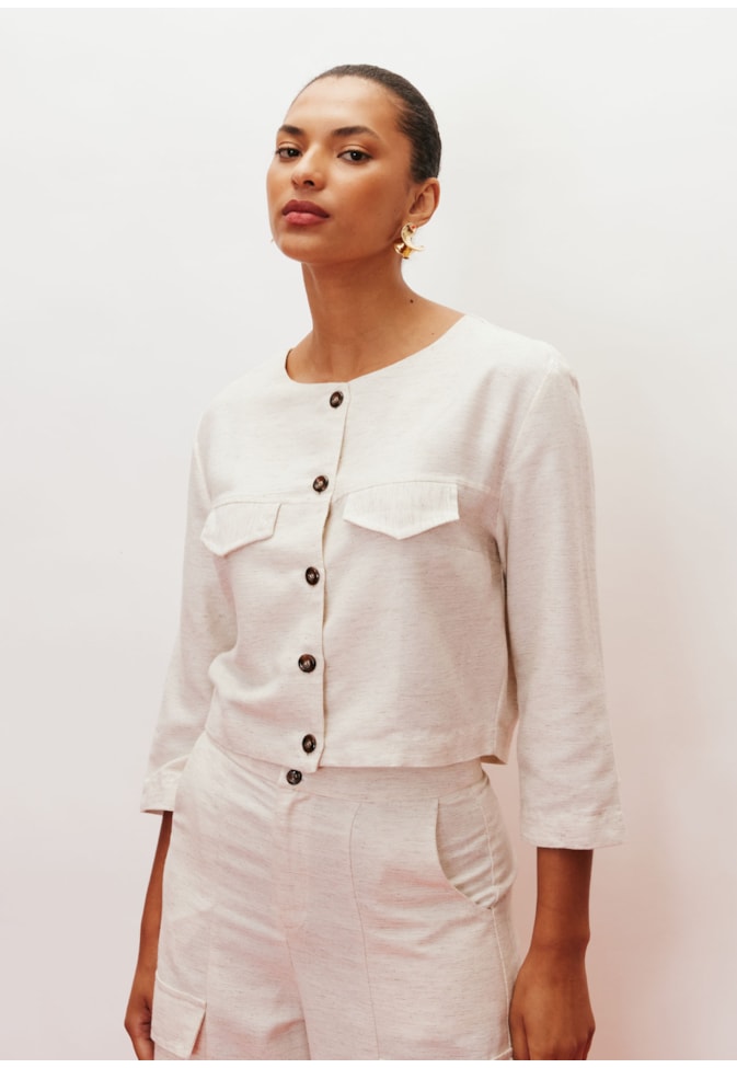 Casaqueto Detalhe Bolsinho