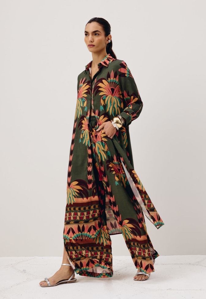 Chemise Estampada Maimara