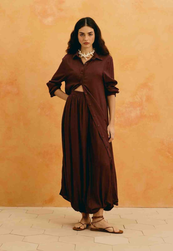 Chemise Lisa Alongada