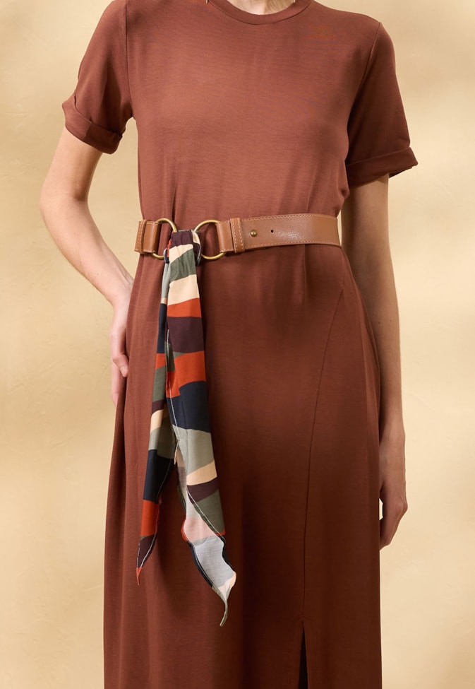 Cinto Argolas Amarração Lenço