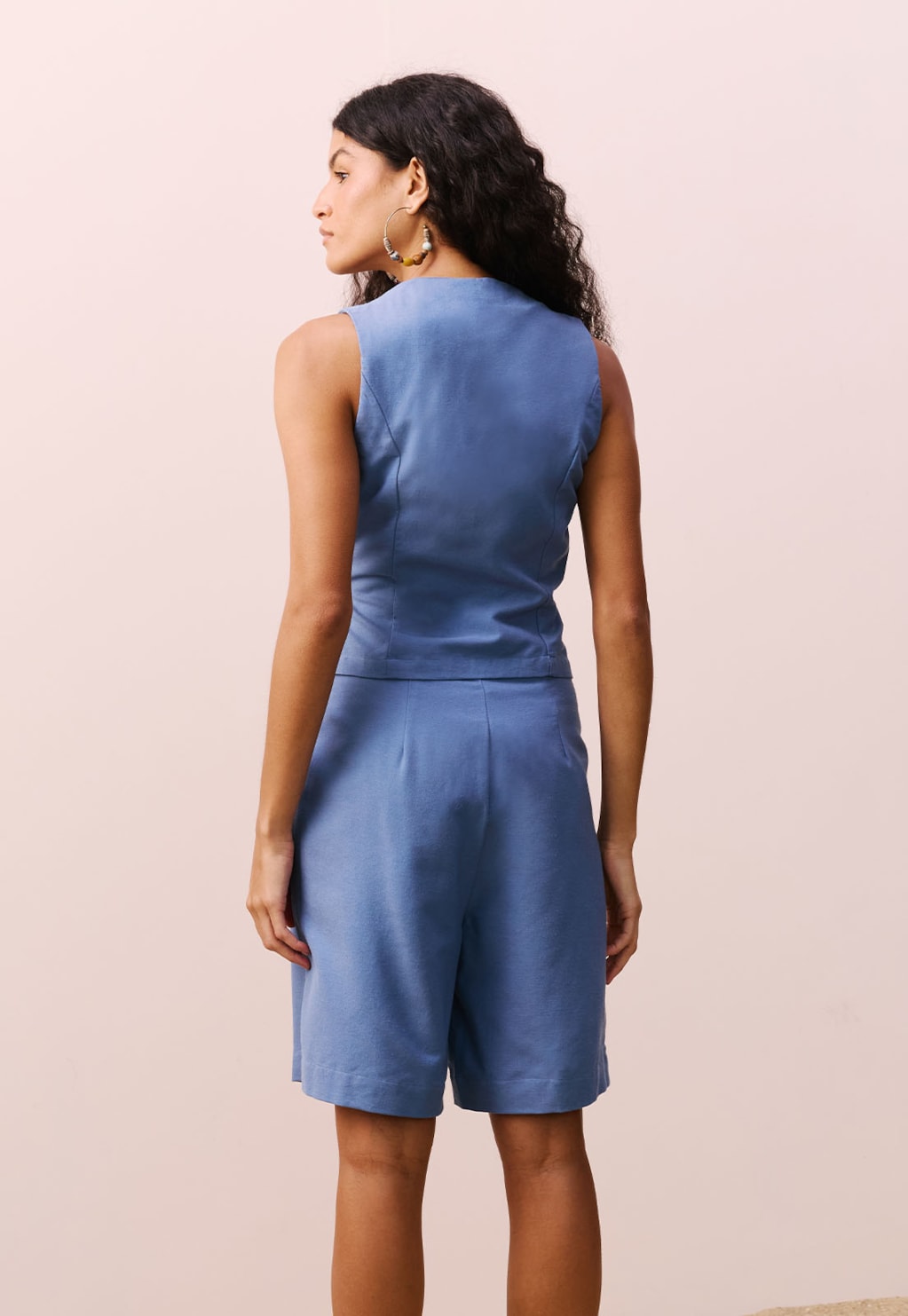 Colete Assimétrico de Alfaiataria