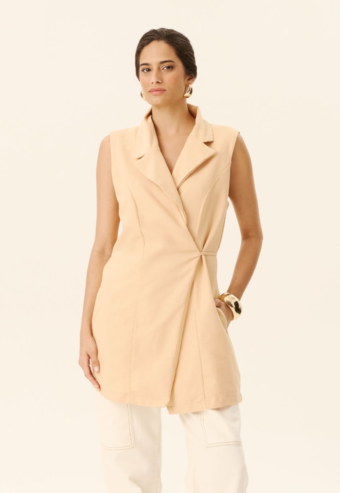 Colete Blazer Alongado