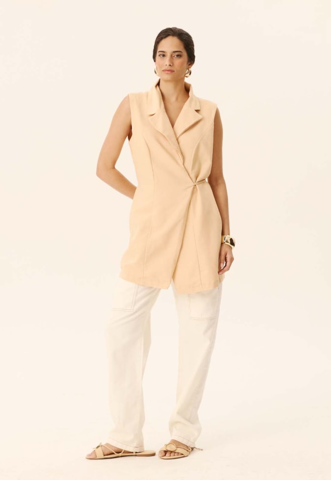 Colete Blazer Alongado