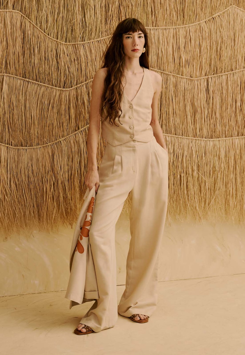 Colete Liso Cruzado Costas