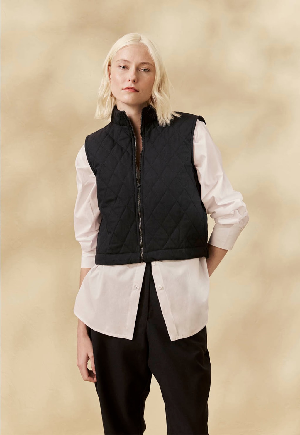 Colete Puffer Liso