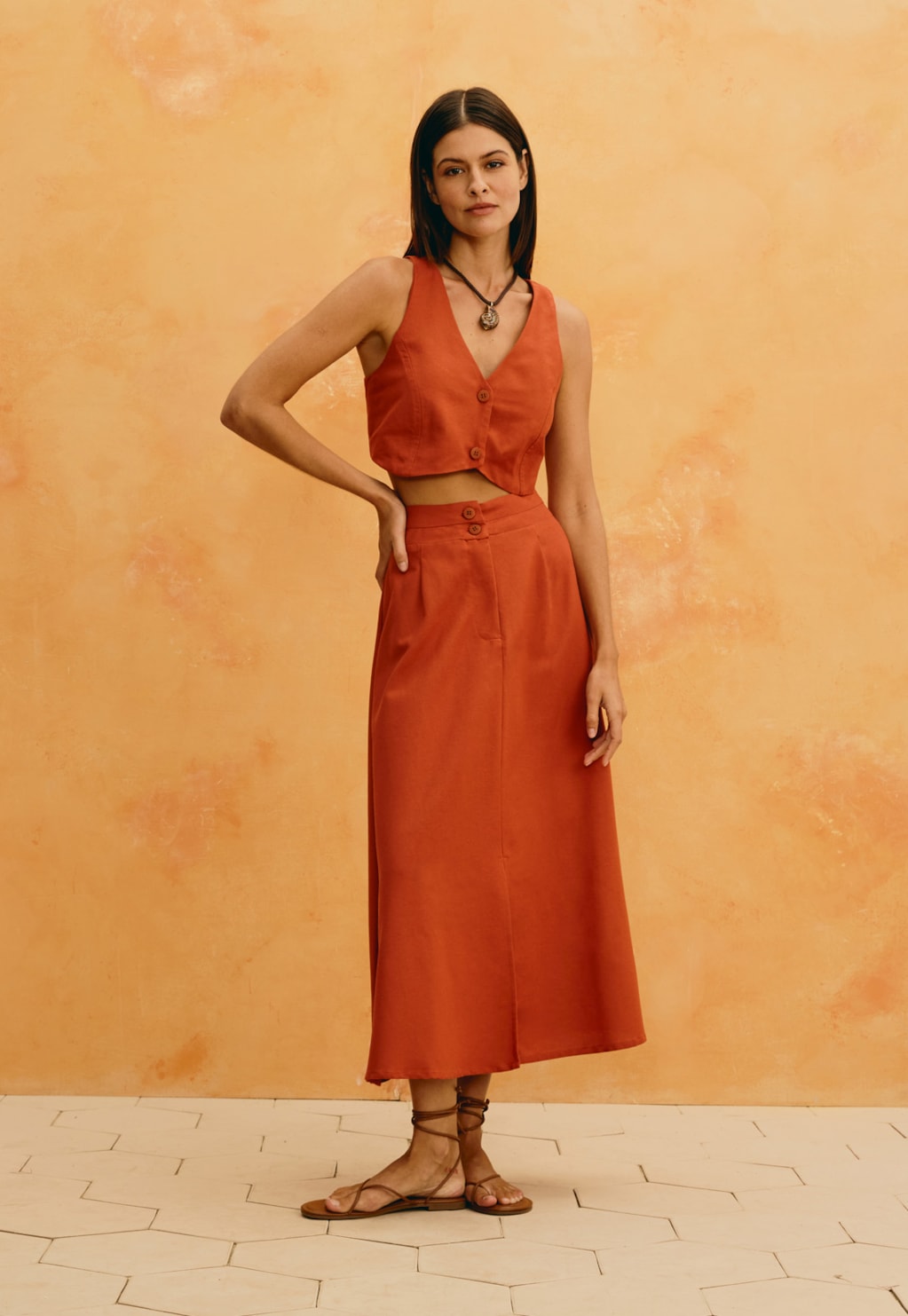 Coletinho Cropped Liso