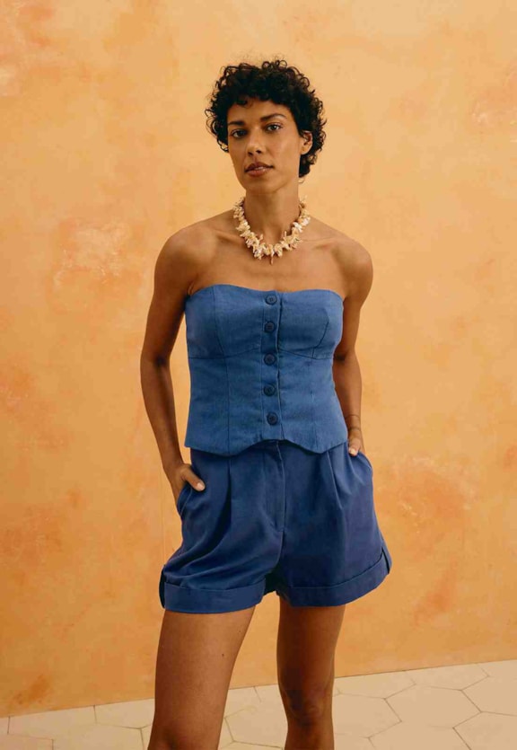 Corselet Tomara Que Caia Vista Frontal